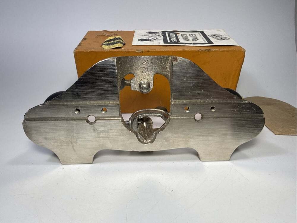 Vintage Boxed Stanley No. 71 Rabbet Router Plane With Cutters Made In England - Picture 5 of 8